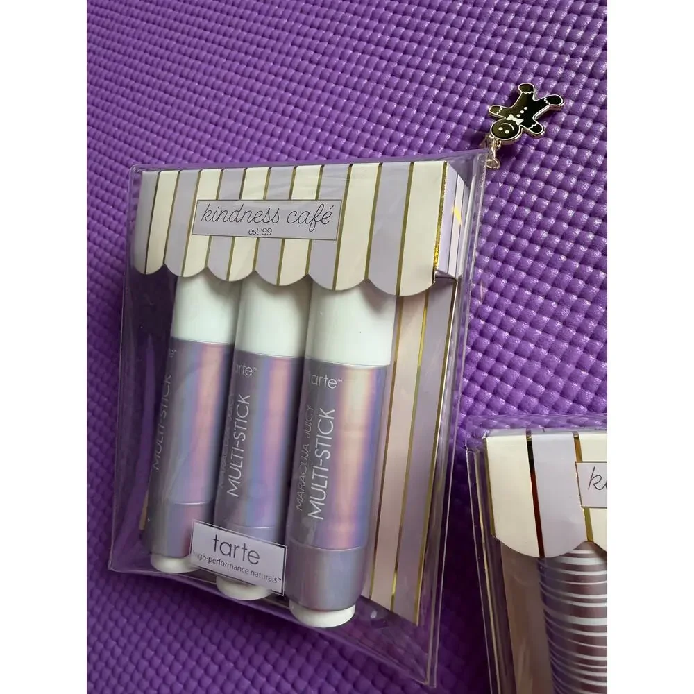 New Tarte Makeup Lot Bundle Kindness Cafe Mascara & Multi-Stick Full Size